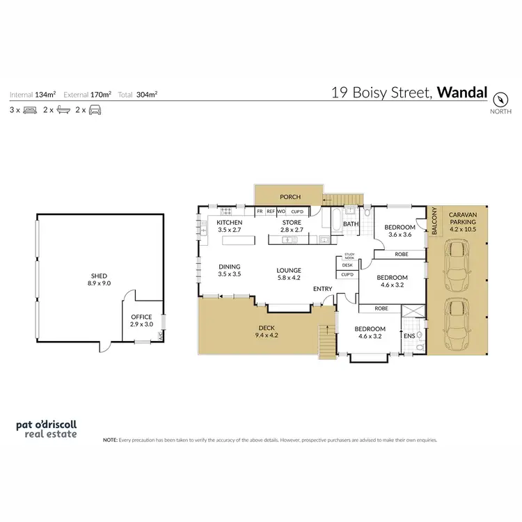 Floorplan of Homely house listing, 19 Boisy Street, Wandal QLD 4700