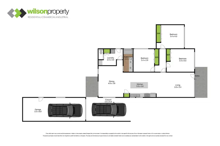 Floorplan of Homely house listing, 17 Gillies Crescent, Traralgon VIC 3844