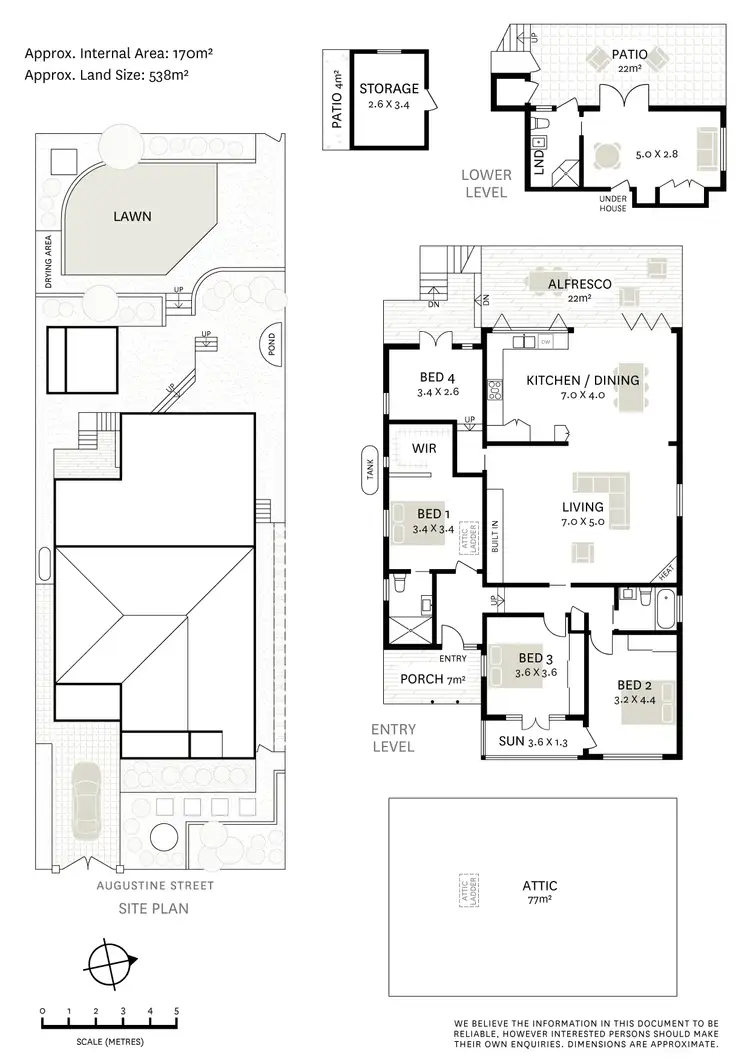 Floorplan of Homely house listing, 6 Augustine Street, Hunters Hill NSW 2110