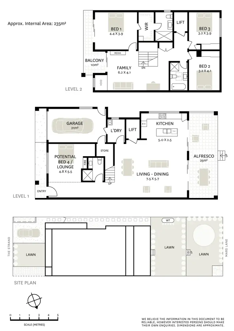 Floorplan of Homely semi-detached listing, 40 The Strand, Gladesville NSW 2111