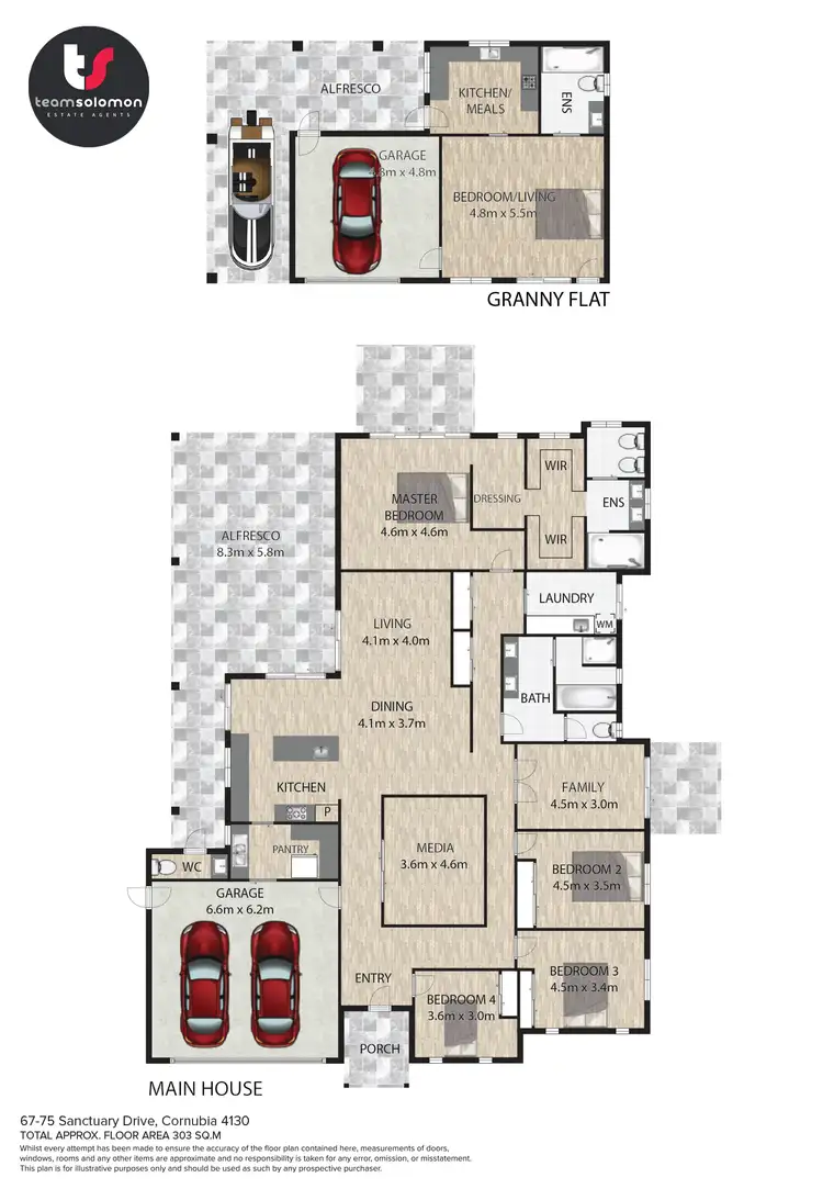 Floorplan of Homely house listing, 67-75 Sanctuary Drive, Cornubia QLD 4130