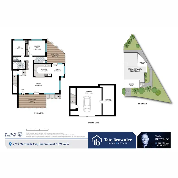 Floorplan of Homely semi-detached listing, 2/19 Martinelli Avenue, Banora Point NSW 2486