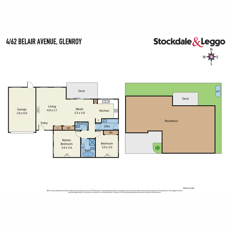 Floorplan of Homely unit listing, 4/62 Belair Avenue, Glenroy VIC 3046