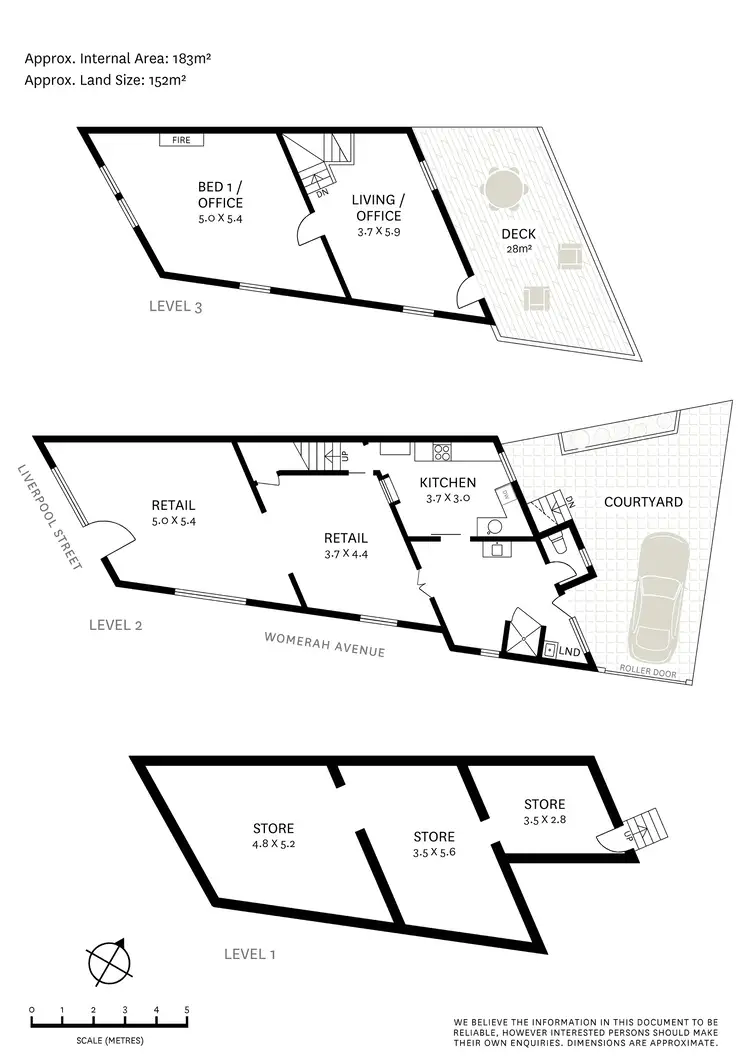 Floorplan of Homely terrace listing, 348 Liverpool Street, Darlinghurst NSW 2010