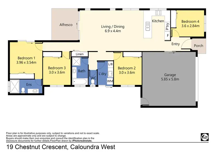 Floorplan of Homely house listing, 19 Chestnut Crescent, Caloundra West QLD 4551