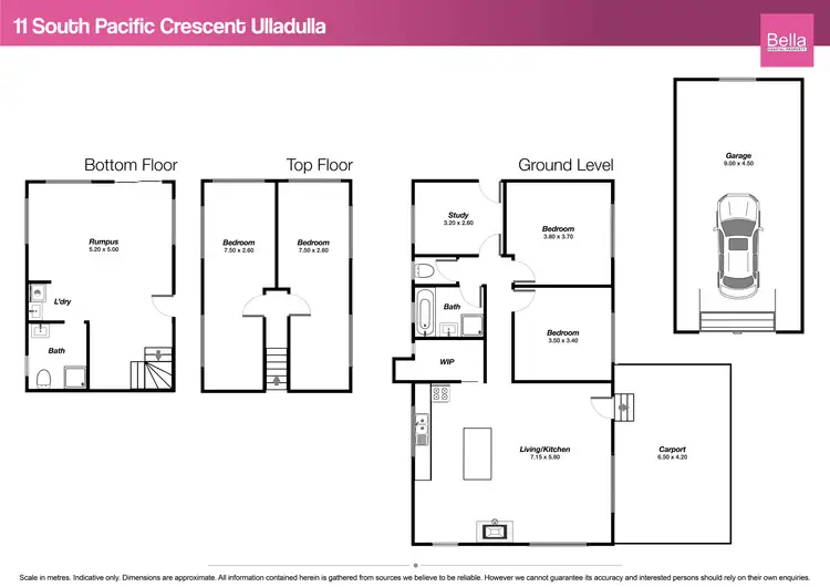 Floorplan of Homely house listing, 11 South Pacific Crescent, Ulladulla NSW 2539