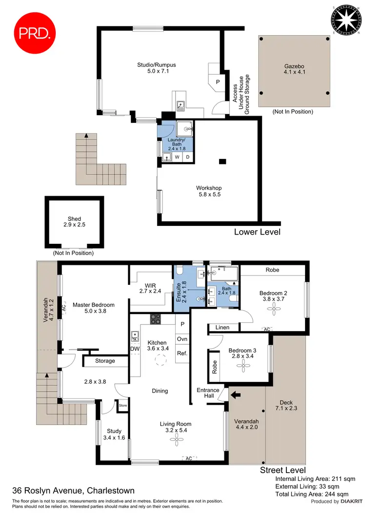 Floorplan of Homely house listing, 36 Roslyn Avenue, Charlestown NSW 2290