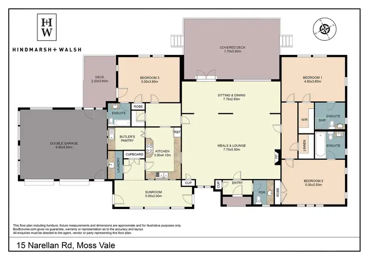 Floorplan of Homely house listing, 15 Narellan Road, Moss Vale NSW 2577
