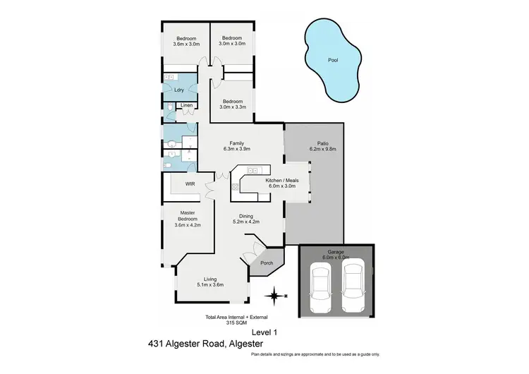 Floorplan of Homely house listing, 431 Algester Road, Algester QLD 4115