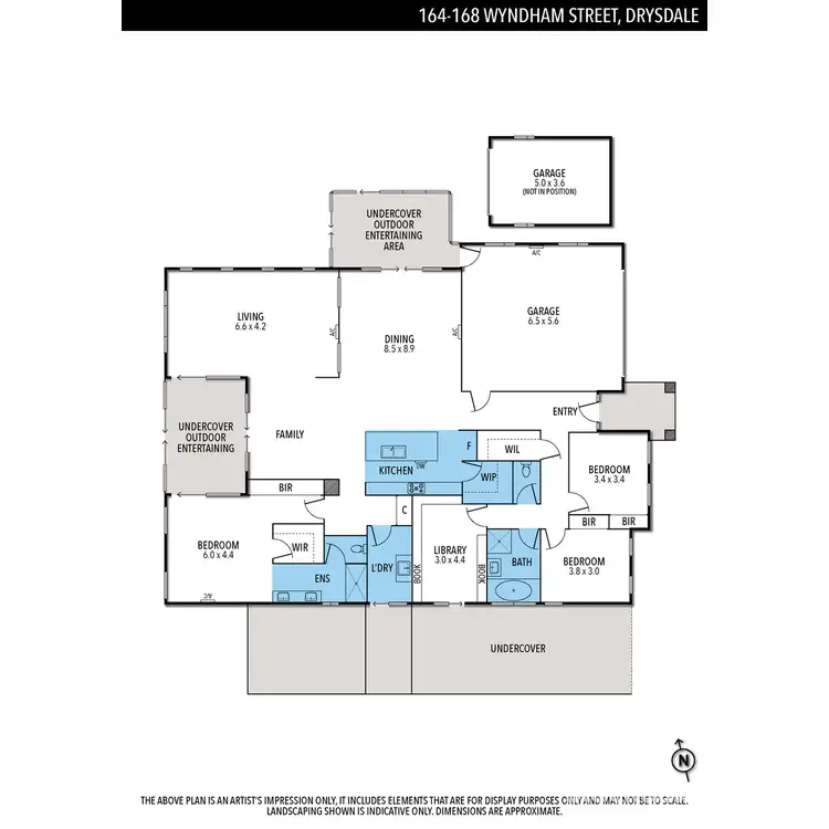 Floorplan of Homely house listing, 164-168 Wyndham Street, Drysdale VIC 3222