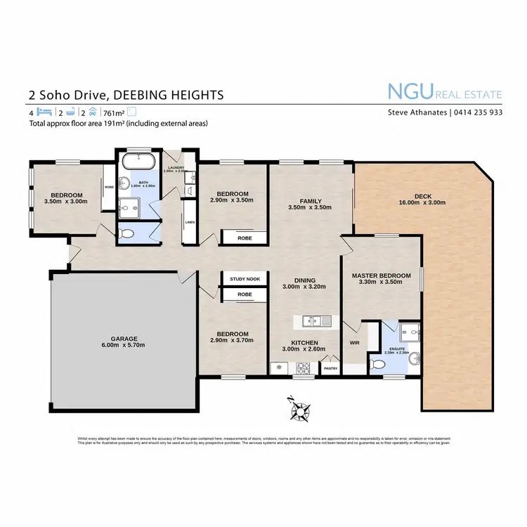 Floorplan of Homely house listing, 2 Soho Drive, Deebing Heights QLD 4306
