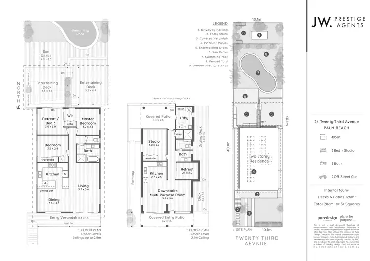 Floorplan of Homely house listing, 24 Twenty Third Avenue, Palm Beach QLD 4221