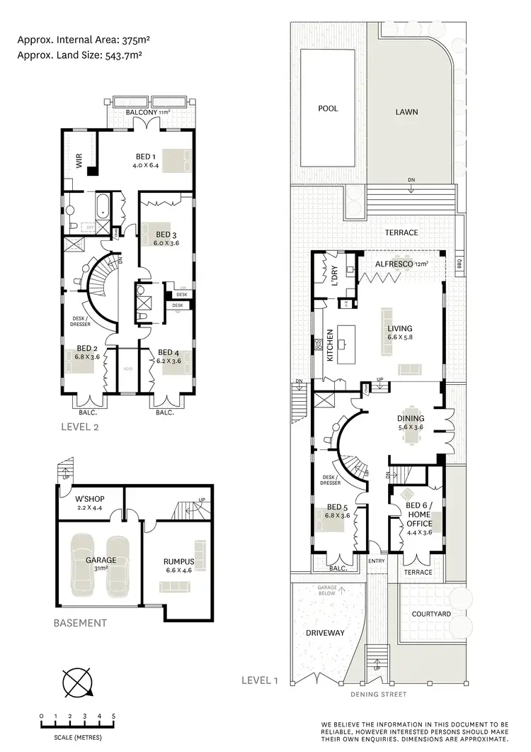 Floorplan of Homely house listing, 23 Dening Street, Drummoyne NSW 2047