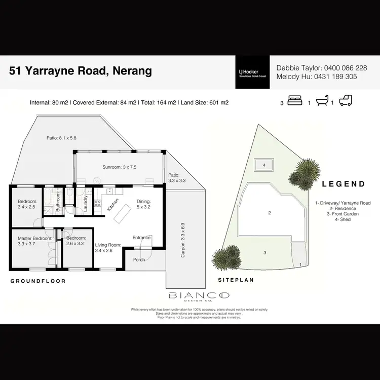 Floorplan of Homely house listing, 51 Yarrayne Road, Nerang QLD 4211