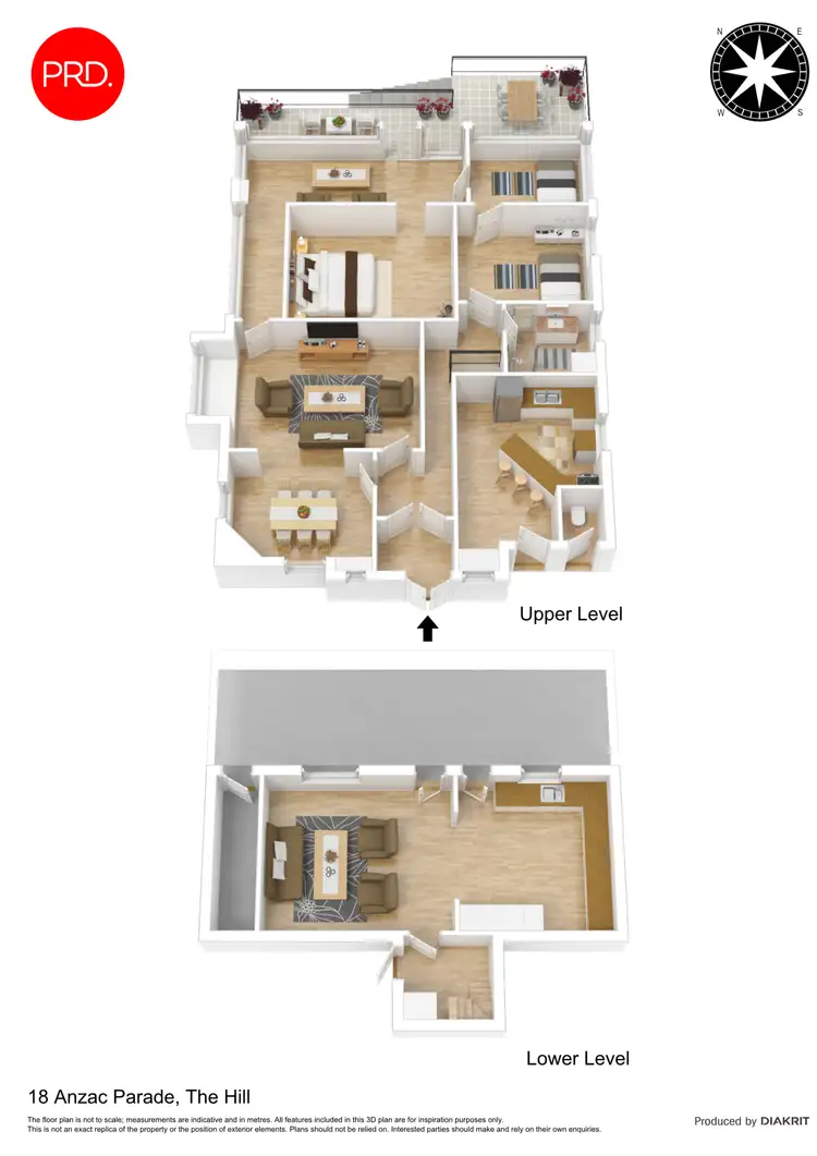 Floorplan of Homely house listing, 18 Anzac Parade, The Hill NSW 2300
