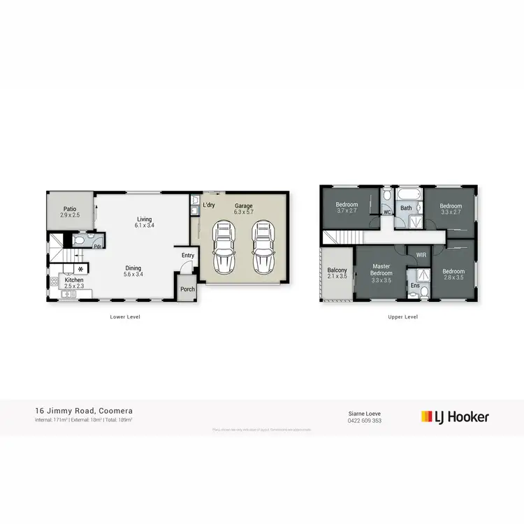 Floorplan of Homely house listing, 16 Jimmy Road, Coomera QLD 4209
