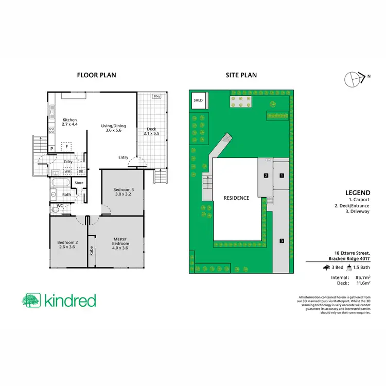 Floorplan of Homely house listing, 18 Ettarre Street, Bracken Ridge QLD 4017