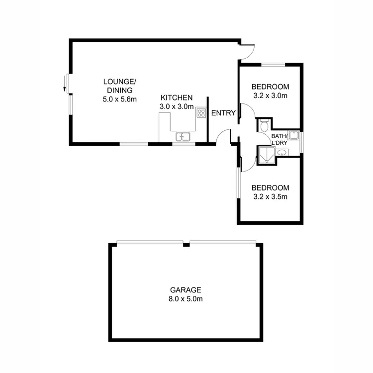 Floorplan of Homely house listing, 9 Ellenor Street, Scottsdale TAS 7260