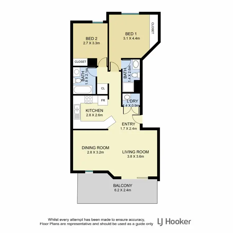 Floorplan of Homely unit listing, 13/43 Carberry Street, Grange QLD 4051