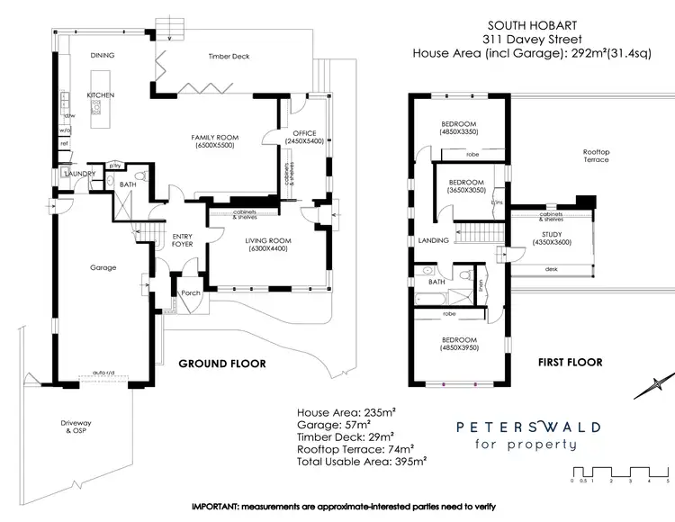 Floorplan of Homely house listing, 311 Davey Street, South Hobart TAS 7004