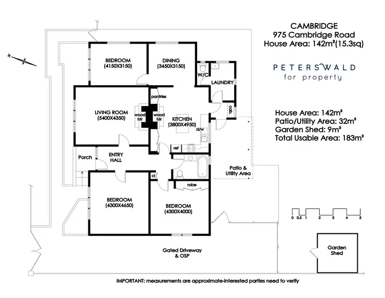 Floorplan of Homely house listing, 975 Cambridge Road, Cambridge TAS 7170
