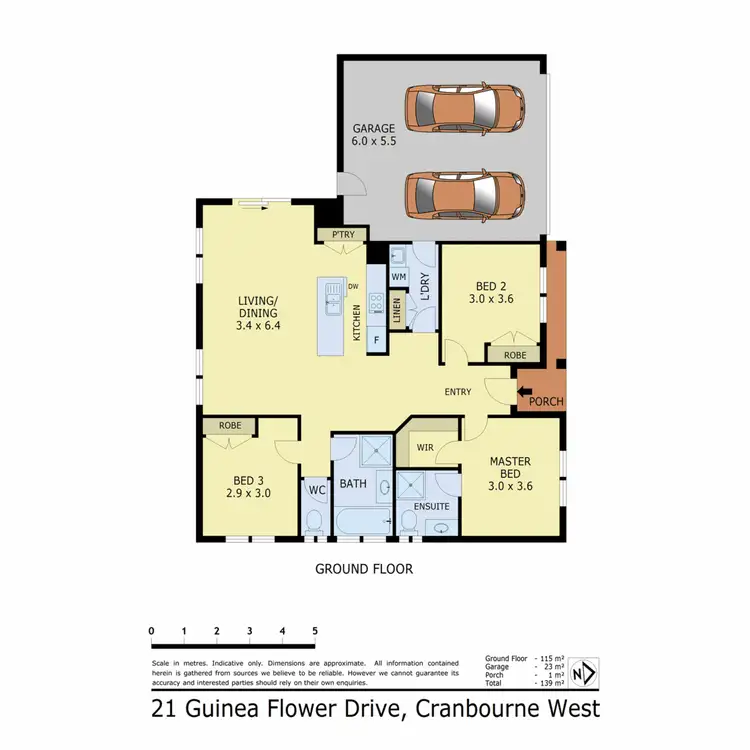 Floorplan of Homely house listing, Address available on request
