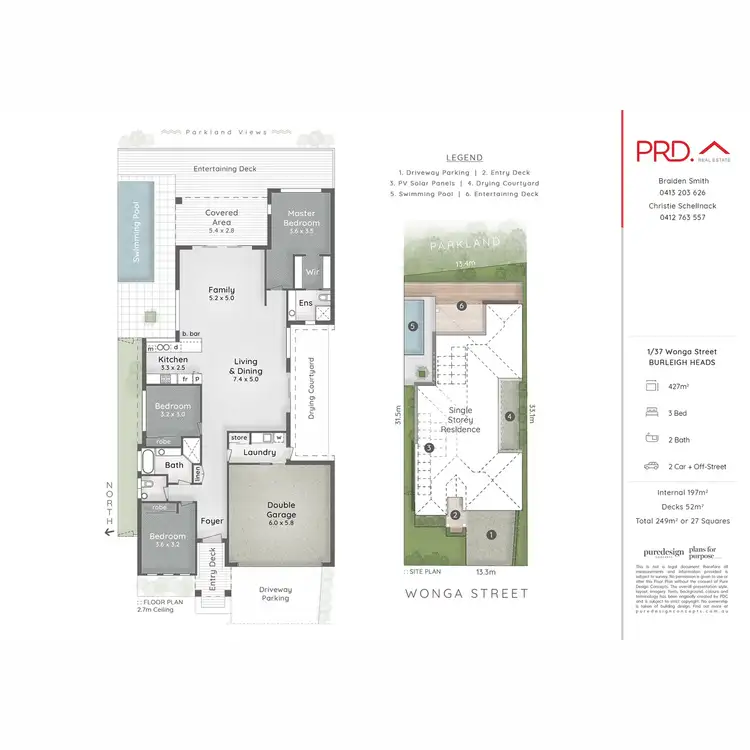 Floorplan of Homely house listing, 1/37 Wonga Street, Burleigh Heads QLD 4220