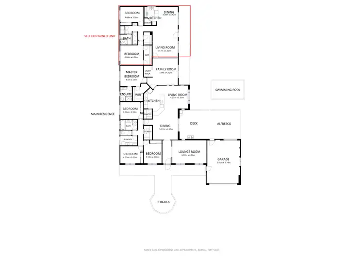 Floorplan of Homely house listing, 4 Laffertys Walk, East Albury NSW 2640