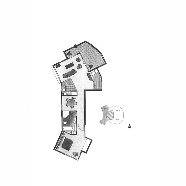 Floorplan of Homely apartment listing, 5/5 Woodroffe Avenue, Main Beach QLD 4217