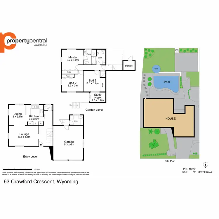 Floorplan of Homely house listing, 63 Crawford Crescent, Wyoming NSW 2250