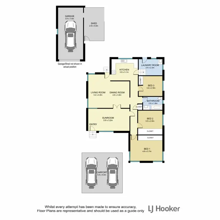 Floorplan of Homely house listing, 8 Kirby Road, Aspley QLD 4034