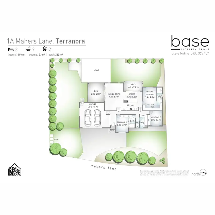 Floorplan of Homely house listing, 1a Mahers Lane, Terranora NSW 2486