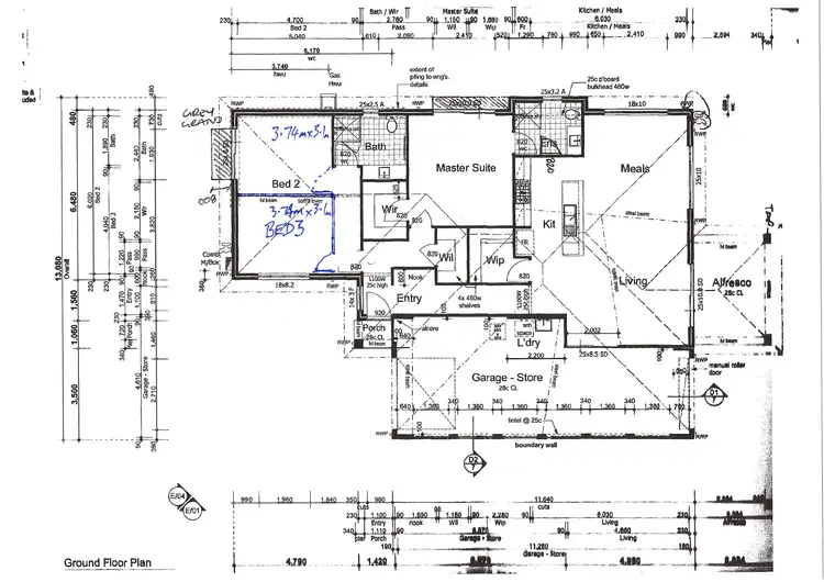 Floorplan of Homely house listing, 3A King Road, Beechboro WA 6063