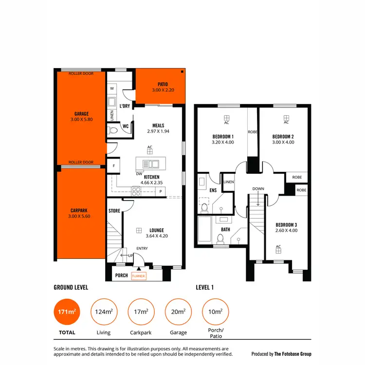 Floorplan of Homely townhouse listing, 103B Lascelles Avenue, Warradale SA 5046