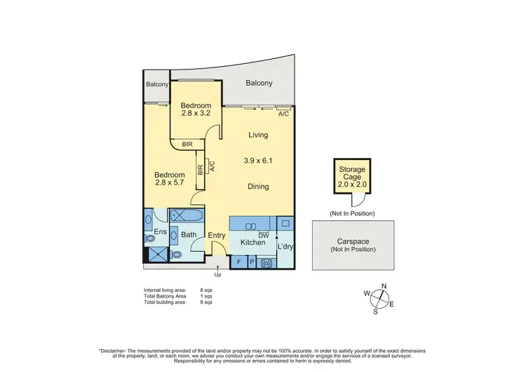 Floorplan of Homely apartment listing, 204/22 Main Street, Mornington VIC 3931