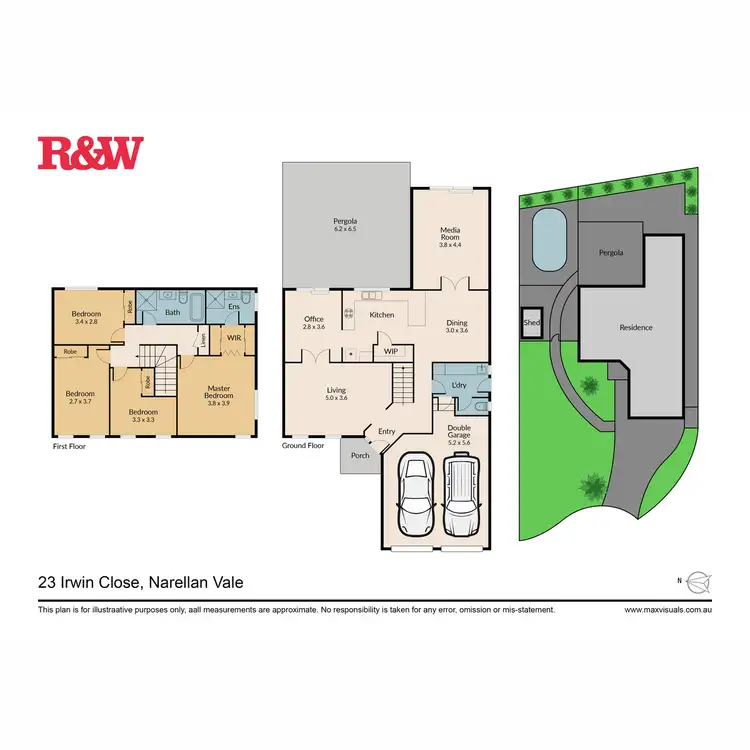 Floorplan of Homely house listing, 23 Irwin Court, Narellan Vale NSW 2567