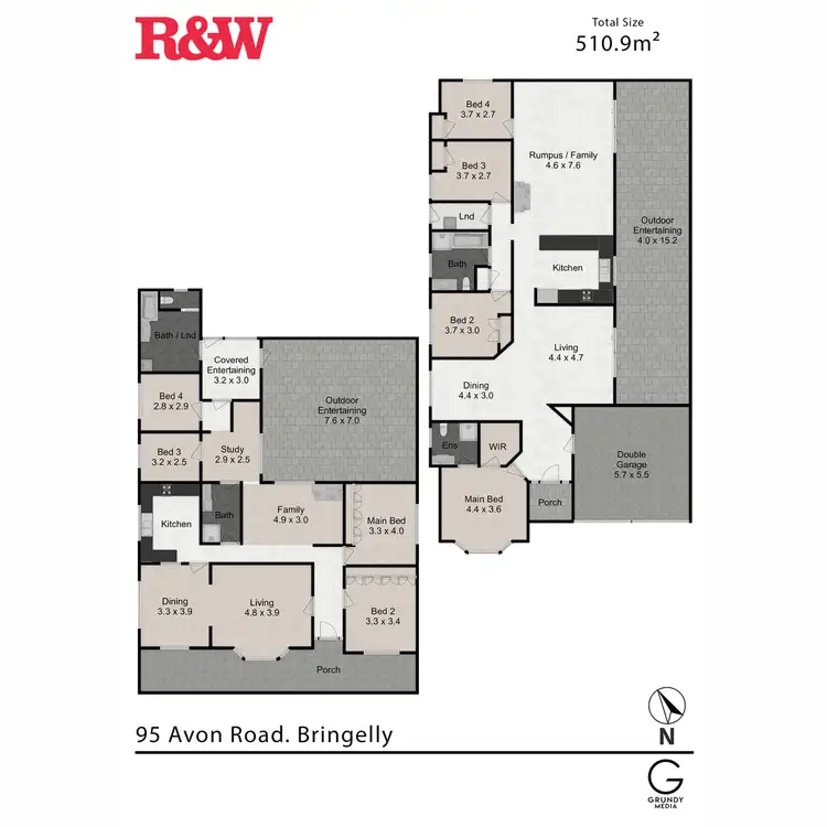 Floorplan of Homely house listing, 95 Avon Road, Bringelly NSW 2556