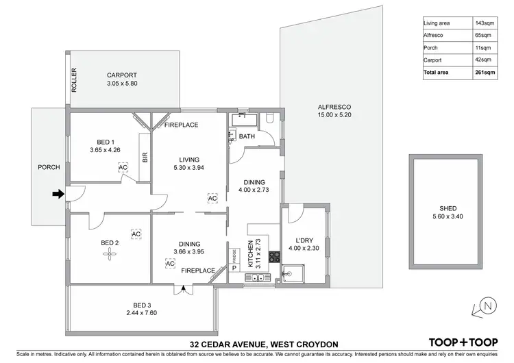 Floorplan of Homely house listing, 32 Cedar Avenue, West Croydon SA 5008