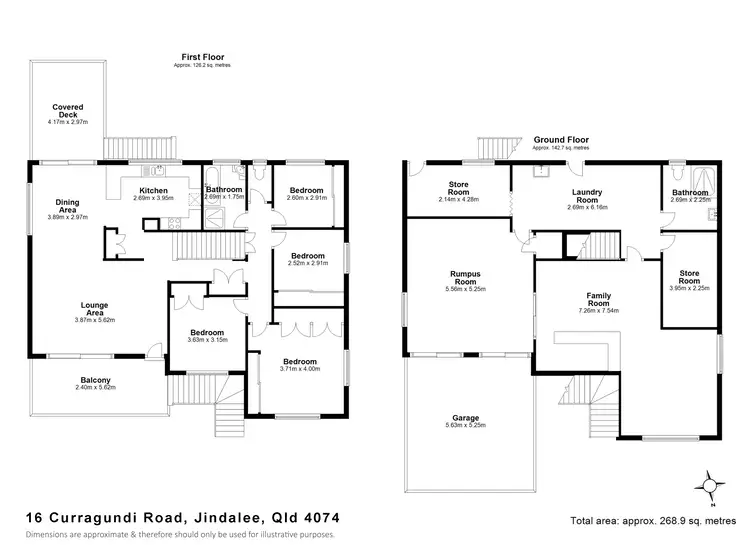Floorplan of Homely house listing, 16 Curragundi Road, Jindalee QLD 4074