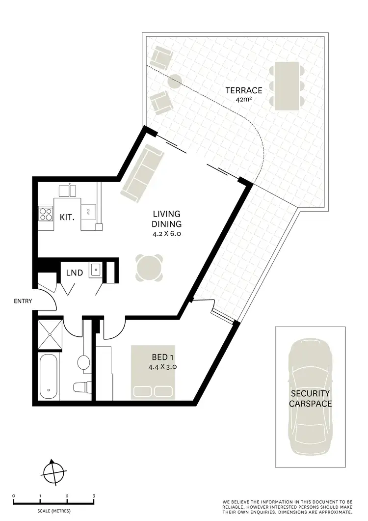 Floorplan of Homely apartment listing, 103/200 William Street, Woolloomooloo NSW 2011