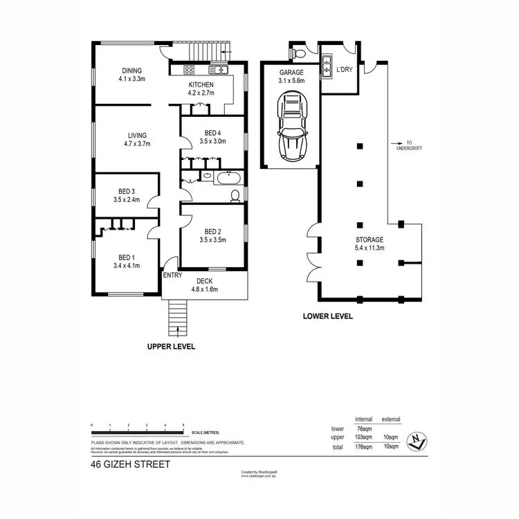 Floorplan of Homely house listing, 46 Gizeh Street, Enoggera QLD 4051