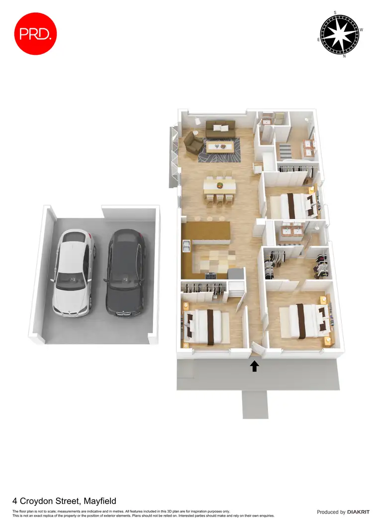 Floorplan of Homely house listing, 4 Croydon Street, Mayfield NSW 2304
