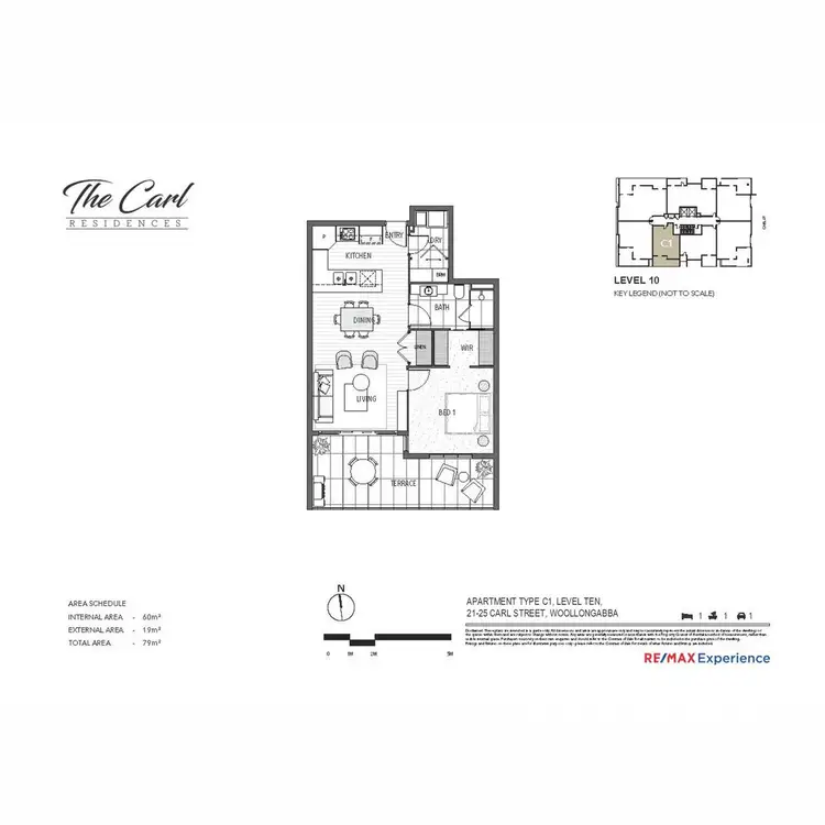 Floorplan of Homely apartment listing, 1003/21-25 Carl Street, Woolloongabba QLD 4102