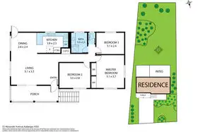 Floorplan of Homely house listing, 52 Alexander Avenue, Kallangur QLD 4503