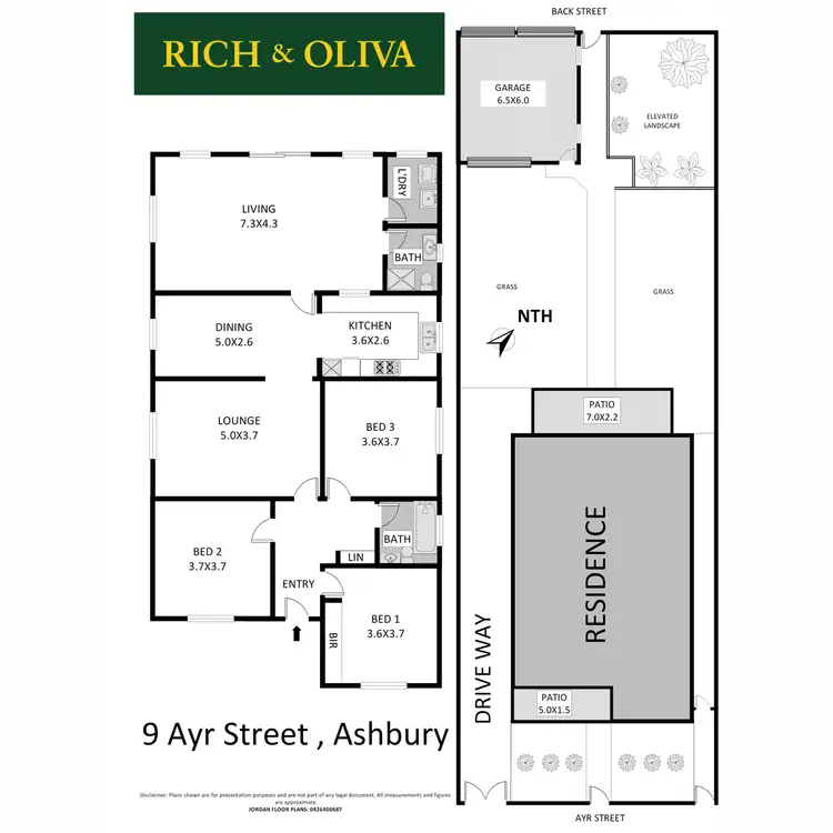 Floorplan of Homely house listing, 9 Ayr Street, Ashbury NSW 2193