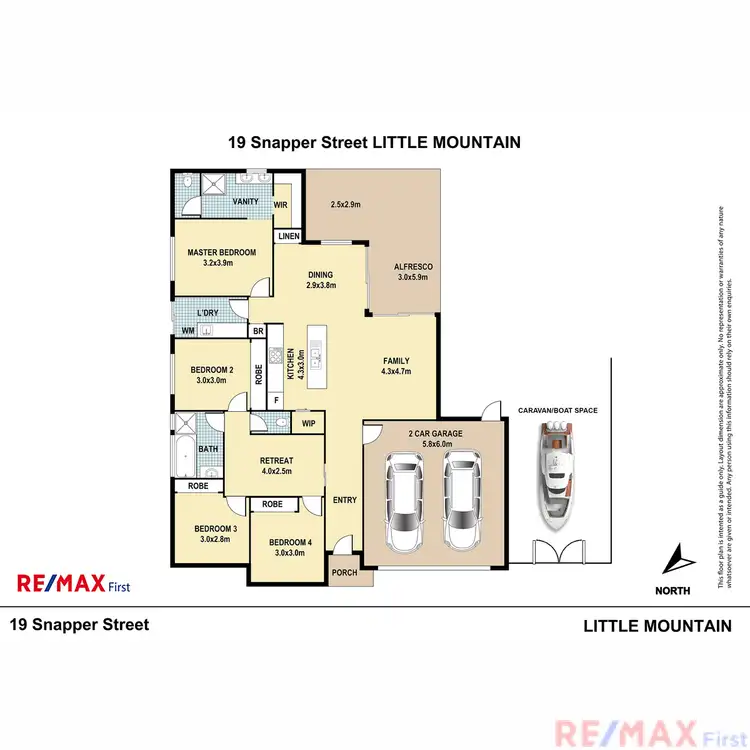 Floorplan of Homely house listing, 19 Snapper Street, Little Mountain QLD 4551