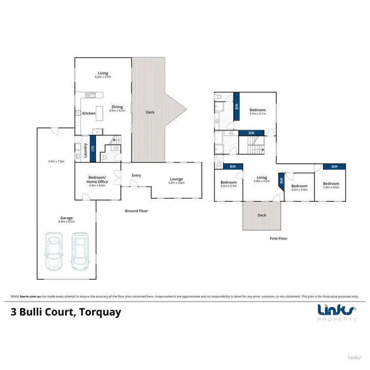 Floorplan of Homely house listing, 3 Bulli Court, Torquay VIC 3228