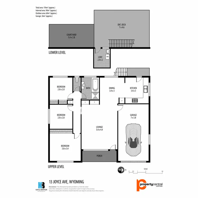 Floorplan of Homely house listing, 13 Joyce Avenue, Wyoming NSW 2250