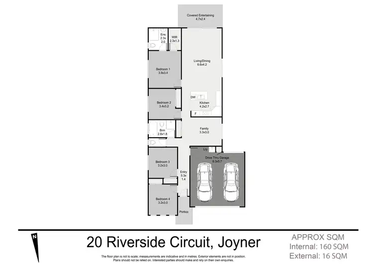 Floorplan of Homely house listing, 20 Riverside Circuit, Joyner QLD 4500