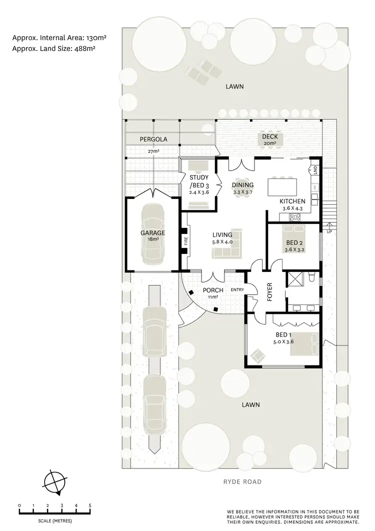 Floorplan of Homely house listing, 94 Ryde Road, Hunters Hill NSW 2110